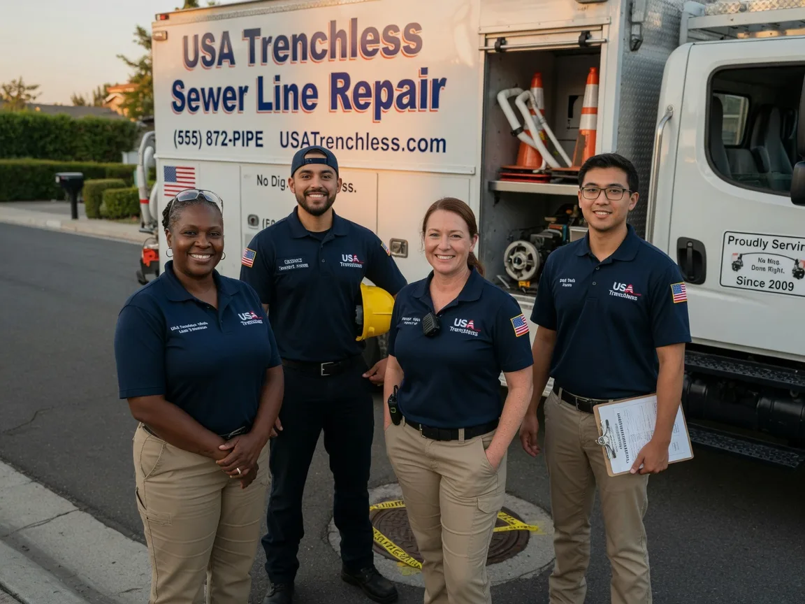 Sewer Line Repair company in Fayetteville, TX
